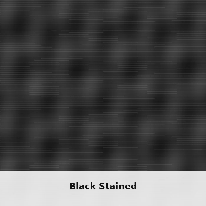Black Stained